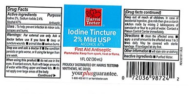 Ht Iodine Tincture (Ht Idone Tincture)